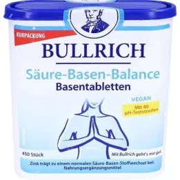 BULLRICH Acid Bases Balance Tablets, 450 Capsules