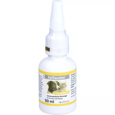 EPISQUALAN Ear cleaner for dogs/cats, 50 ml