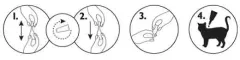 Instructions for use for Amflee 67 mg for small dogs, 3 pcs - 4
