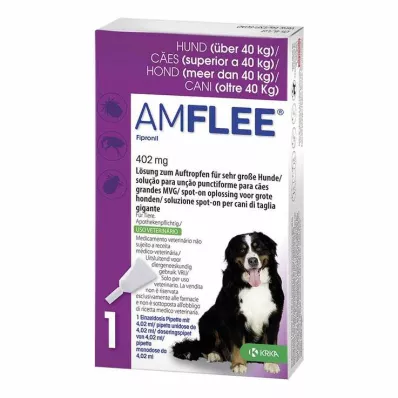AMFLEE 402 mg spot-on solution for very large dogs 40-60kg, 3 pcs