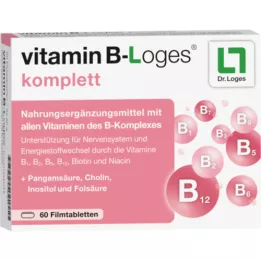 VITAMIN B-LOGES complete film-coated tablets, 60 pcs