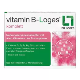 VITAMIN B-LOGES complete film-coated tablets, 60 pcs