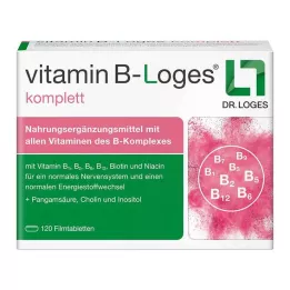 VITAMIN B-LOGES complete film-coated tablets, 120 pcs