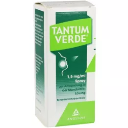 TANTUM VERDE 1.5 mg/ml spray for use in the oral cavity, 30 ml