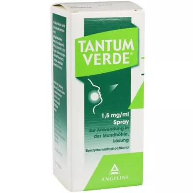 TANTUM VERDE 1.5 mg/ml spray for use in the oral cavity, 30 ml