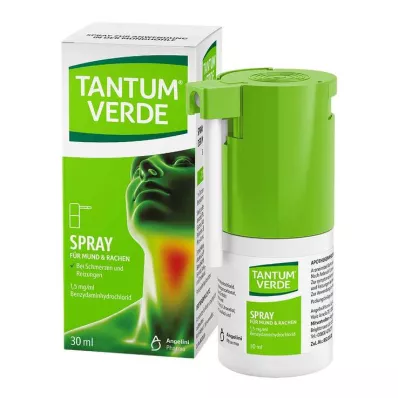 Tantum Verde 1.5 mg/ml spray for use in the oral cavity, 30 ml