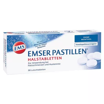 EMSER Pastilles without menthol, 30 pcs