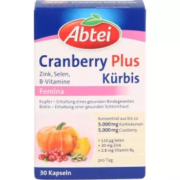 ABTEI Pumpkin Plus Cranberry Capsules, 30 Capsules