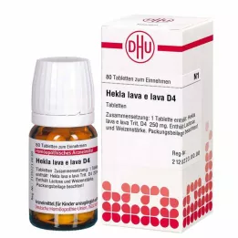 DHU Hekla lava e lava D 4 tablets, 80 pcs