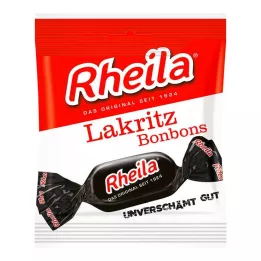 RHEILA Liquorice sweets with sugar, 50 g