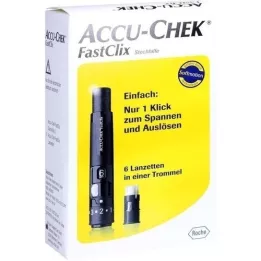 ACCU-CHEK FastClix lancing device model II, 1 pc