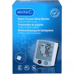 ALVITA Blood pressure monitor wrist, 1 pc