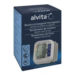 ALVITA Blood pressure monitor wrist, 1 pc