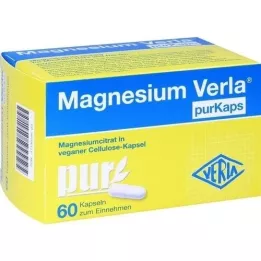 MAGNESIUM VERLA purKaps vegan capsules for oral use, 60 pcs