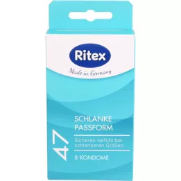 RITEX 47 condoms, 8 pcs