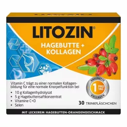 LITOZIN Rosehip+Collagen Vial, 30X25 ml