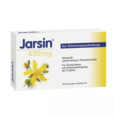 JARSIN 450 mg film-coated tablets, 100 pcs JARSIN 450 mg film-coated tablets, 100 pcs