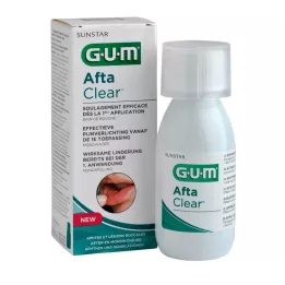 GUM Afta Clear Mouthwash, 120 ml