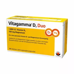 Vitagamma D3 Duo tablets, 50 pcs