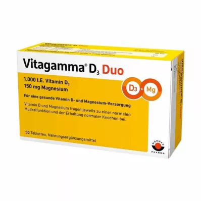 Vitagamma D3 Duo tablets, 50 pcs