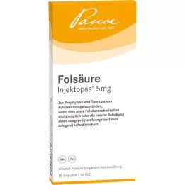 FOLSÄURE INJEKTOPAS 5 mg solution for injection, 10 pcs
