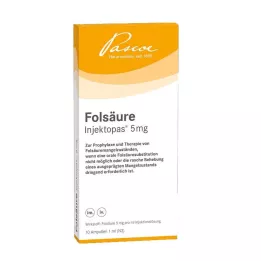 FOLSÄURE INJEKTOPAS 5 mg solution for injection, 10 pcs
