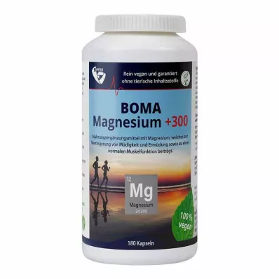 Magnesium + 300 capsules, 180 pieces Magnesium + 300 capsules, 180 pieces