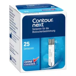 CONTOUR Next Sensors Test Strips, 1X25 St