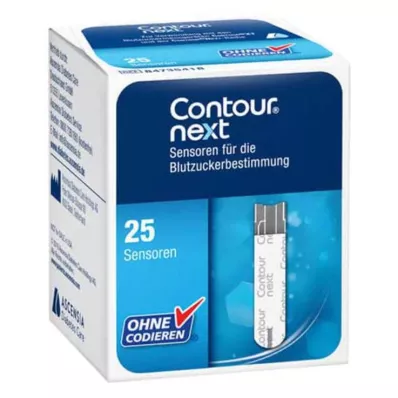 Contour next sensors test strips, 1x25 pieces