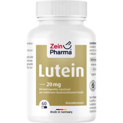 LUTEIN 20 mg capsules microencapsulated, 60 pcs