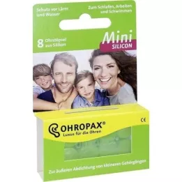 OHROPAX mini silicone earplugs, 8 pcs