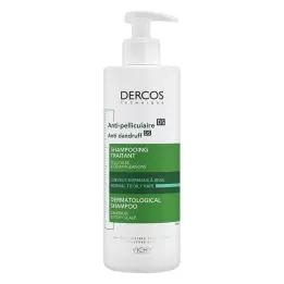 VICHY DERCOS Anti-dandruff shampoo for oily scalp, 390 ml