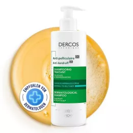 VICHY DERCOS Anti-dandruff shampoo for oily scalp, 390 ml