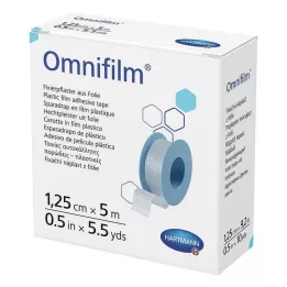OMNIFILM Fixation plaster foil 1.25 cm x 5 m, 1 pc