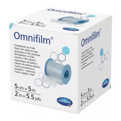 OMNIFILM Fixation plaster foil 5 cmx5 m, 1 pc