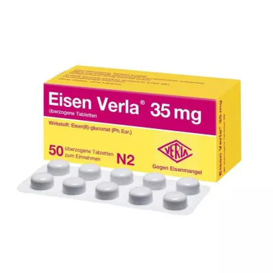EISEN VERLA 35 mg coated tablets, 50 pcs EISEN VERLA 35 mg coated tablets, 50 pcs