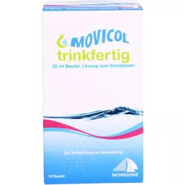 MOVICOL ready-to-drink 25 ml sachet Oral solution, 10 pcs