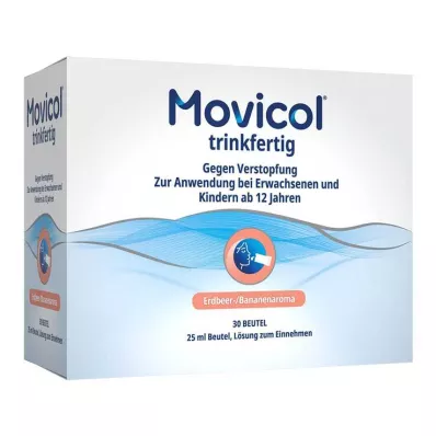 MOVICOL ready-to-drink 25 ml sachet Oral solution, 30 pcs MOVICOL ready-to-drink 25 ml sachet Oral solution, 30 pcs