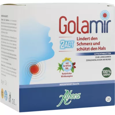 GOLAMIR 2Act lozenges, 30 g