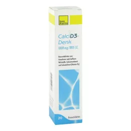 CALCI D3-Denk 1,000 mg/880 I.U. Effervescent tablets, 20 pcs