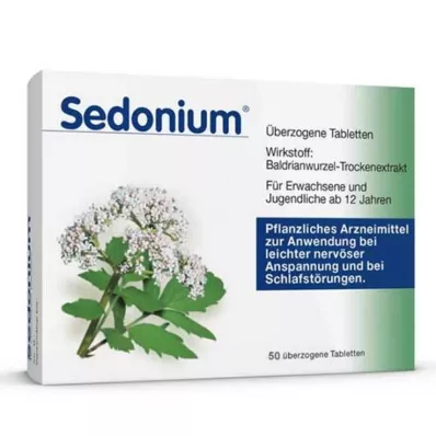 SEDONIUM Coated tablets, 50 pcs SEDONIUM Coated tablets, 50 pcs