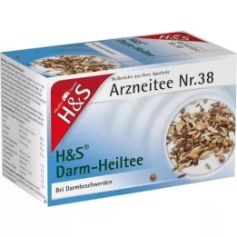 H&amp;S Intestinal Healing Tea Filter Bag, 20X2.0 g