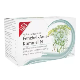 H&S Fennel-Anise-Cumin N Filter sachet, 20X2.0 g