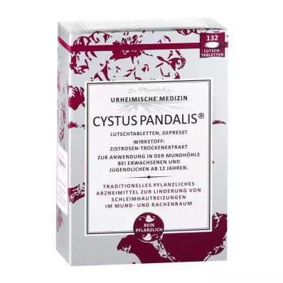 CYSTUS Pandalis lozenges, 132 pcs