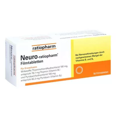 Neuro-ratiopharm film-coated tablets (50 pieces)