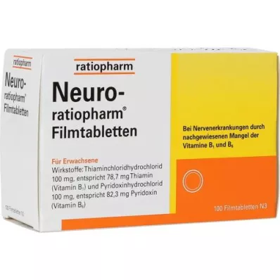 NEURO-RATIOPHARM Film-coated tablets, 100 pcs