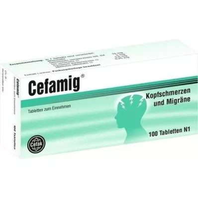 CEFAMIG Tablets, 100 pc