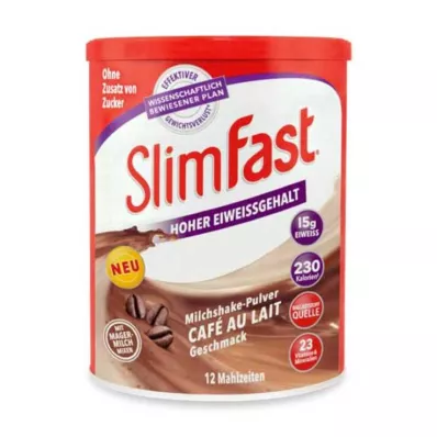 SLIM FAST Cafe au Lait powder, 438 g