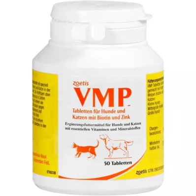 VMP Tablets supplementary food for dog/cat, 50 pcs