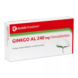 GINKGO AL 240 mg film-coated tablets, 60 pcs